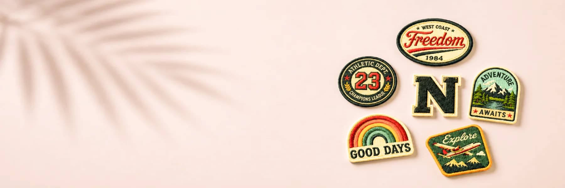 Custom embroidered patches