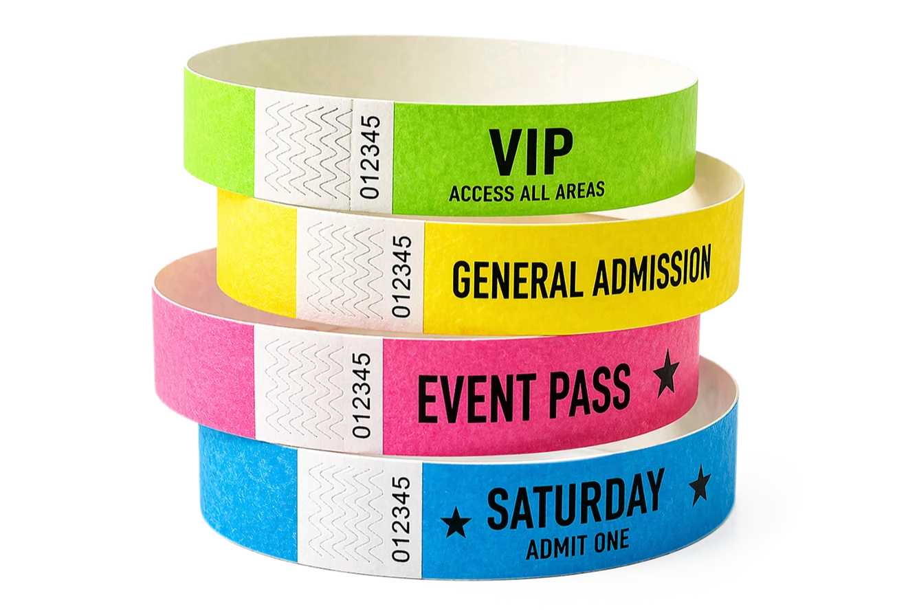 Tyvek Wristbands